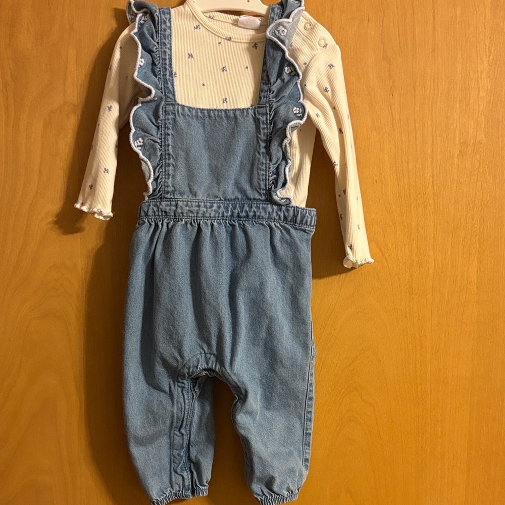 Adorable Denim Kids Overalls